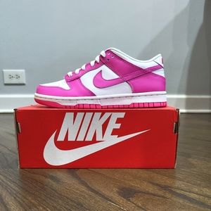 Nike Dunk Low GS Laser Fuchsia